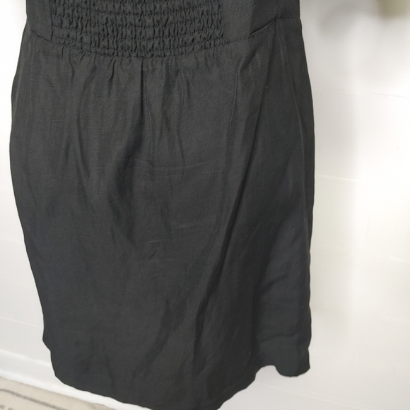 ba&sh Palaia linen blend puff sleeve dress size S - Picture 7 of 15